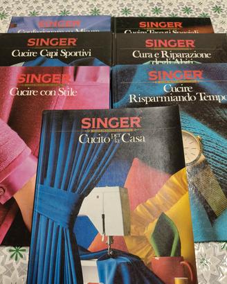 7 manuali di Cucito Singer 