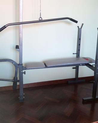 Panca ginnastica multifunzione