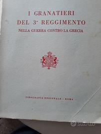 Libro militare i Granatieri del Terzo Reggimento