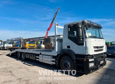 IVECO 260S36 CARRELLONE/PIANALE 3 ASSI 6X2 per tra