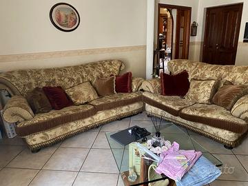 2 divani con cuscini coordinati, anche separati