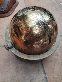 mappamondo ottone