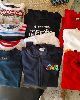 Abbigliamento bimbo 7/9 anni  vari brand 