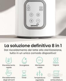 Scaldabiberon sterilizzatore 8 in 1