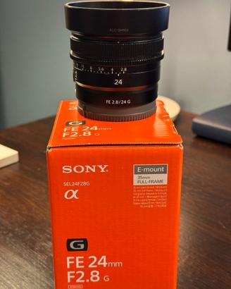 Sony FE 24mm F2.8 G – SEL24F28G – Pari al nuovo