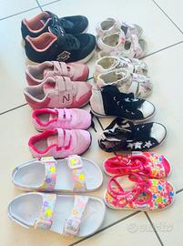 Lotto scarpe Bimba dal 25 al 34