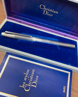 Penna Stilografica Christian Dior Punta Oro 14kt
