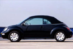 New beetle cabrio nero