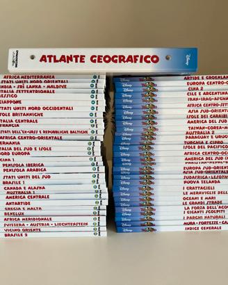 Topogeo collezione completa 60 volumi + atlante