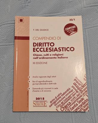 compendio diritto ecclesiastico 
