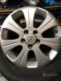 4 cerchi lega originali opel 6jx16