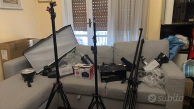 Set fotografico professionale in blocco