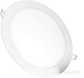Faretto Incasso Rotondo Luce Bianca Naturale 25W