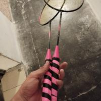 due racchette badminton
