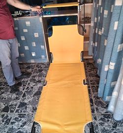 Lettino mare con parasole