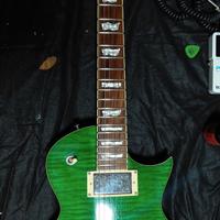 ESP LTD 256 FM see thru green