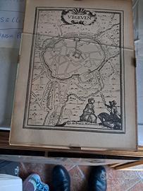 vecchia piantina di vigevano