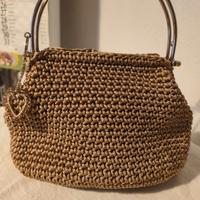 Clouth bag all'uncinetto