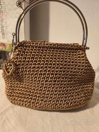 Clouth bag all'uncinetto