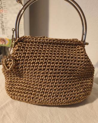 Clouth bag all'uncinetto, borsa uncinetto 