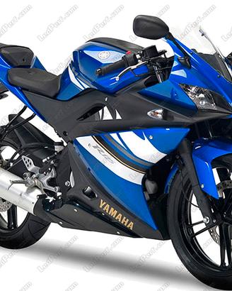 TELAIO TARGATO YAMAHA YZF R125 2008 2009 R 125 201