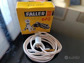 Set 6 luci Faller 670 Lighting Sockets OVP