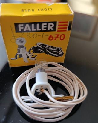 Set 6 luci Faller 670 Lighting Sockets OVP