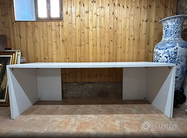 Scrivania Bianca Anni ‘60 Olivetti