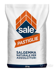 Sale per addociltore 25kg in pastiglie