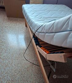 Letto elettrico a doghe motorizzate 