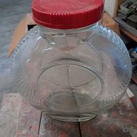 Boccia in vetro per amarene. Vintage