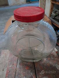 Boccia in vetro per amarene. Vintage