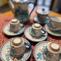 Servizio da caffè  artigianale ceramica