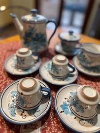 Servizio da caffè  artigianale ceramica
