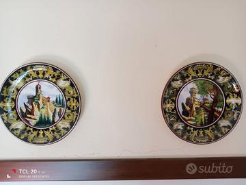 Due piatti vintage da parete " San Marino"