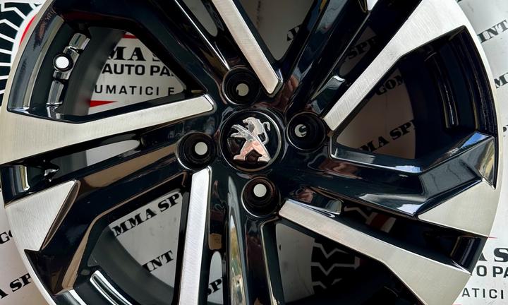 4 CERCHI IN LEGA ORIGINALI RAGGIO 17 PEUGEOT 2008