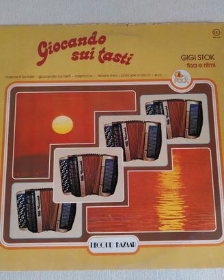 Gigi Stock Fisa e Ritmi. Giocando sui tasti. LP