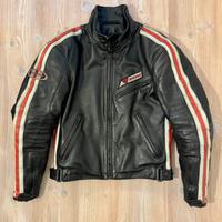 Tuta da moto in pelle divisibile giacca pantaloni