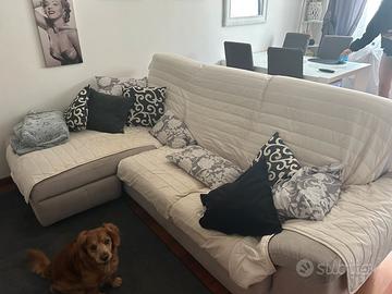 Divano Grigio 3 Posti - Buono Stato