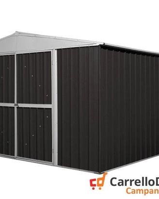 Box prefabbricato in acciaio 360x430cm nero