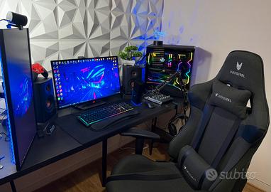 POSTAZIONE GAMING/STREAMING COMPLETA TOP DI GAMMA