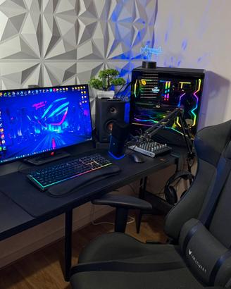 POSTAZIONE GAMING/STREAMING COMPLETA TOP DI GAMMA