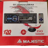 Autoradio Majestic modello SD 249BT RDS/USB/AX
