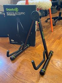 Stand chitarra acustica Gravity SOLO-G ACOUSTIC