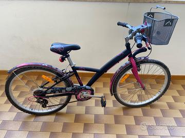 Bicicletta Btwin da bambina + catenaccio omaggio