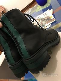 Stivale anfibio in similpelle n.40 - Cafenoir