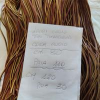 lacci in cuoio tipo Timberland ki