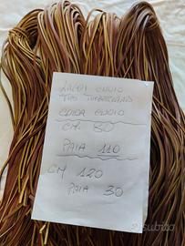 lacci in cuoio tipo Timberland ki