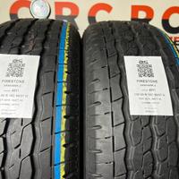 2 gomme usate 195 60 R 16C 99/77H FIRESTONE