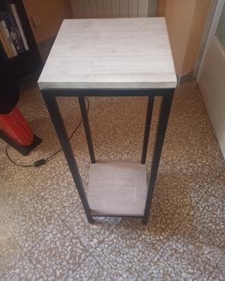 Colonna in ferro legno